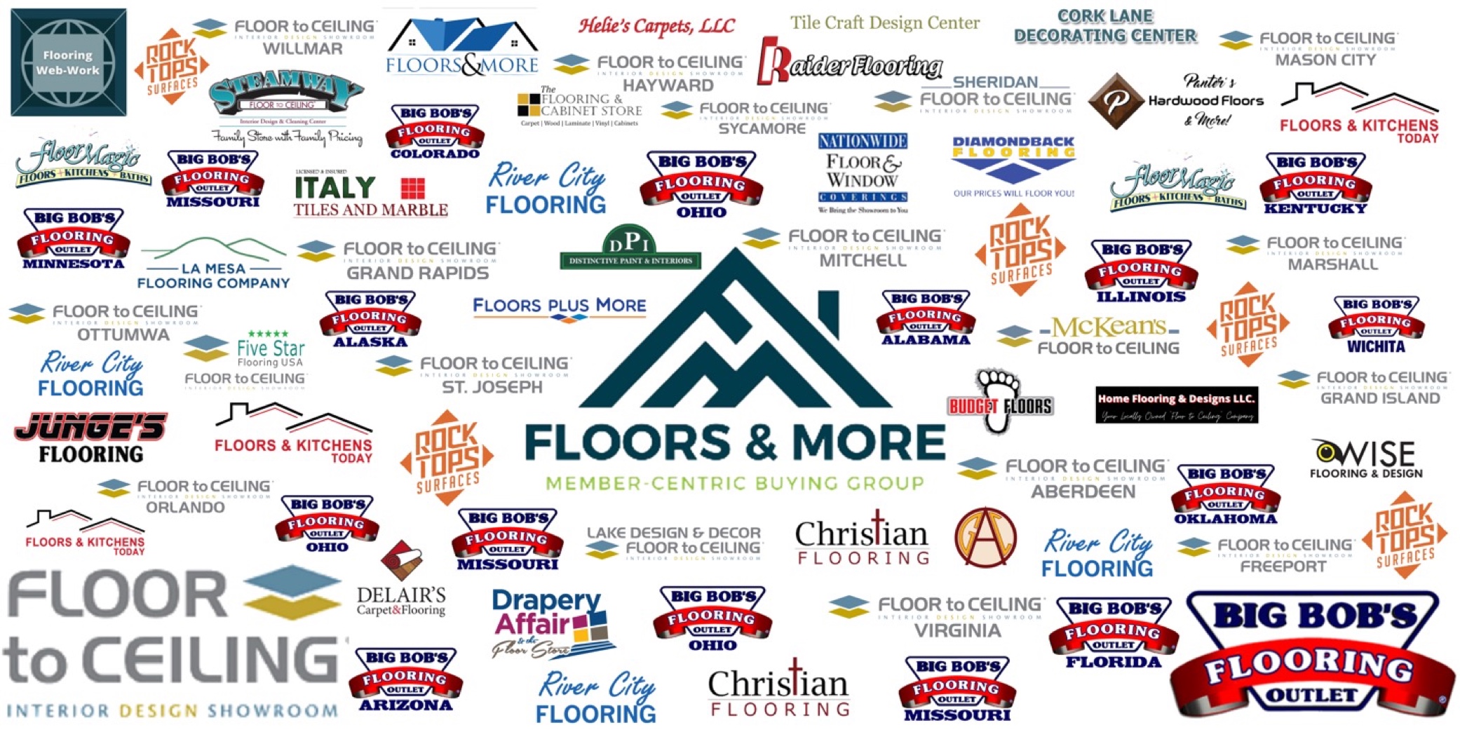 Logos | Floors & More Corporate Site